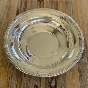 Vintage FB Rogers Silver Plated Round Serving Bowl